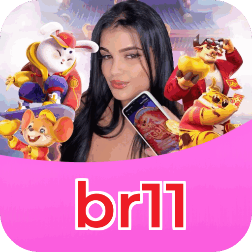 Interface do aplicativo br11 mostrando jogos disponíveis no iOS e Android